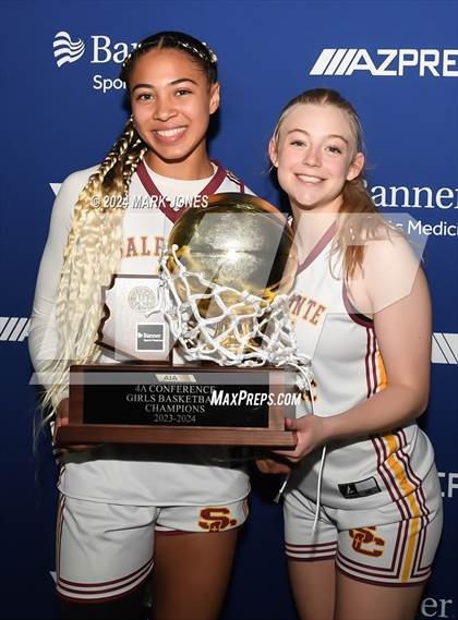 Thumbnail 1 in Mesquite vs. Salpointe Catholic (AIA 4A Final - Awards) photogallery.