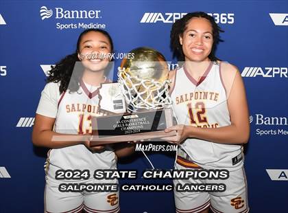 Thumbnail 3 in Mesquite vs. Salpointe Catholic (AIA 4A Final - Awards) photogallery.