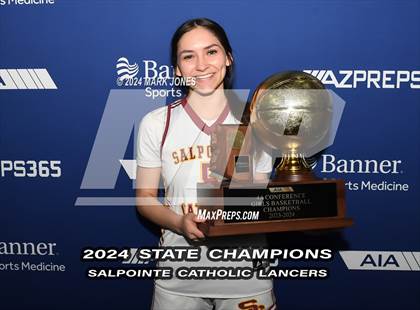 Thumbnail 2 in Mesquite vs. Salpointe Catholic (AIA 4A Final - Awards) photogallery.