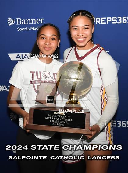 Thumbnail 2 in Mesquite vs. Salpointe Catholic (AIA 4A Final - Awards) photogallery.