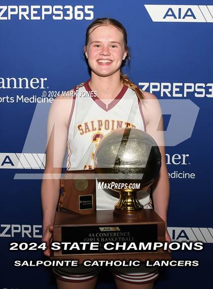 Thumbnail 2 in Mesquite vs. Salpointe Catholic (AIA 4A Final - Awards) photogallery.