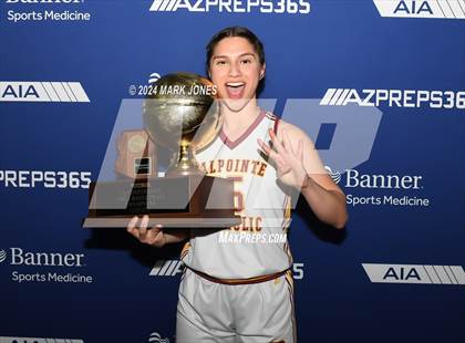 Thumbnail 3 in Mesquite vs. Salpointe Catholic (AIA 4A Final - Awards) photogallery.