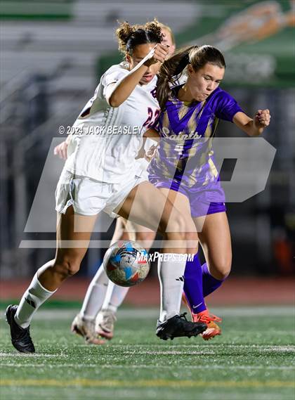 Thumbnail 2 in Pinnacle vs Notre Dame Prep (Coyote Classic Tournament) photogallery.