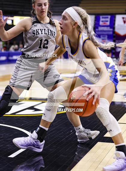 Thumbnail 3 in Skyline vs St. Vincent (MSHSAA Class 2 Championship) photogallery.