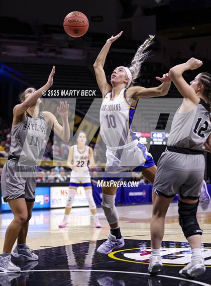 Thumbnail 2 in Skyline vs St. Vincent (MSHSAA Class 2 Championship) photogallery.