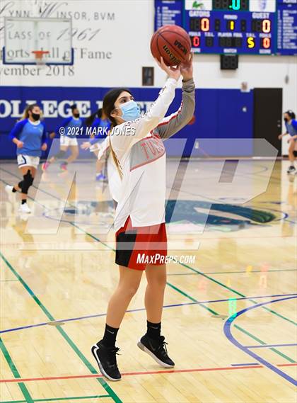 Thumbnail 3 in Tucson High Magnet School @ Xavier College Prep (AIA 6A Round 1 Playoff) photogallery.