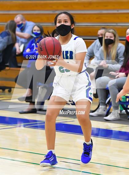 Thumbnail 3 in Tucson High Magnet School @ Xavier College Prep (AIA 6A Round 1 Playoff) photogallery.