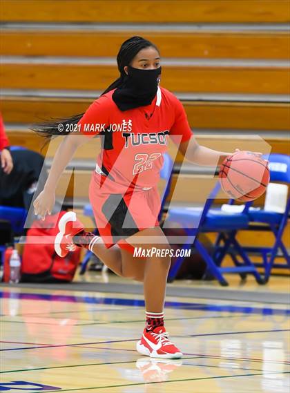 Thumbnail 3 in Tucson High Magnet School @ Xavier College Prep (AIA 6A Round 1 Playoff) photogallery.