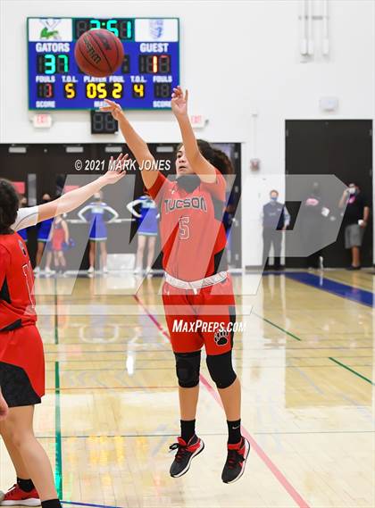 Thumbnail 2 in Tucson High Magnet School @ Xavier College Prep (AIA 6A Round 1 Playoff) photogallery.
