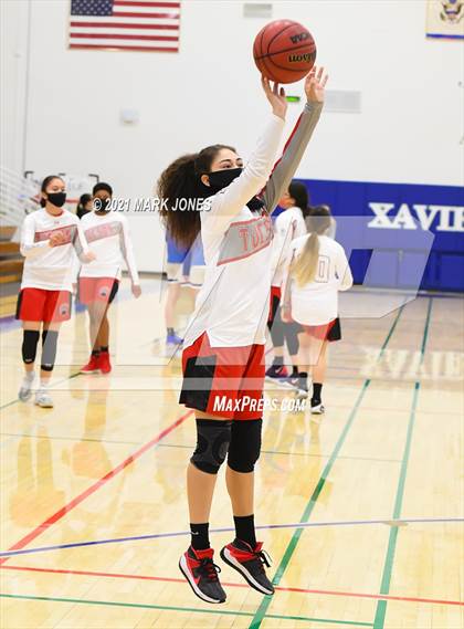 Thumbnail 2 in Tucson High Magnet School @ Xavier College Prep (AIA 6A Round 1 Playoff) photogallery.