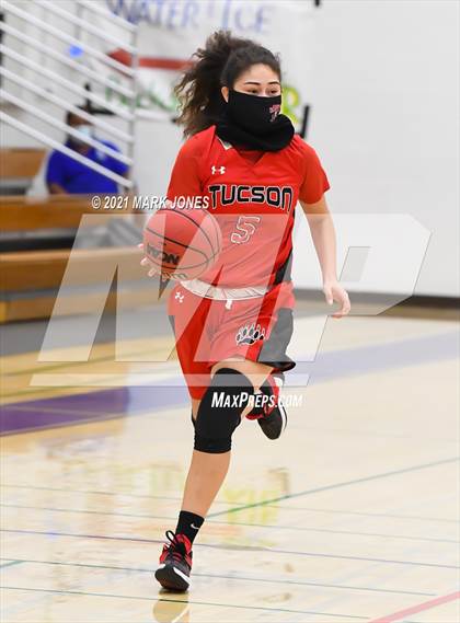 Thumbnail 3 in Tucson High Magnet School @ Xavier College Prep (AIA 6A Round 1 Playoff) photogallery.