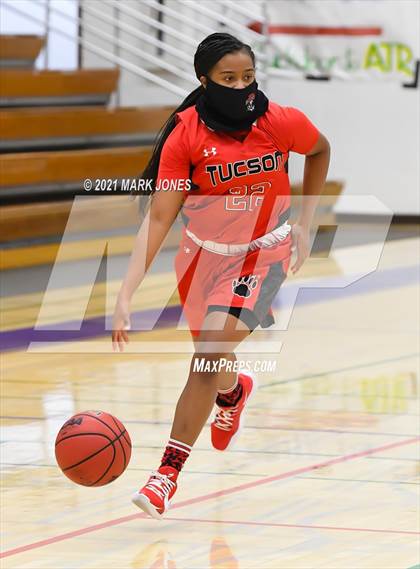 Thumbnail 2 in Tucson High Magnet School @ Xavier College Prep (AIA 6A Round 1 Playoff) photogallery.