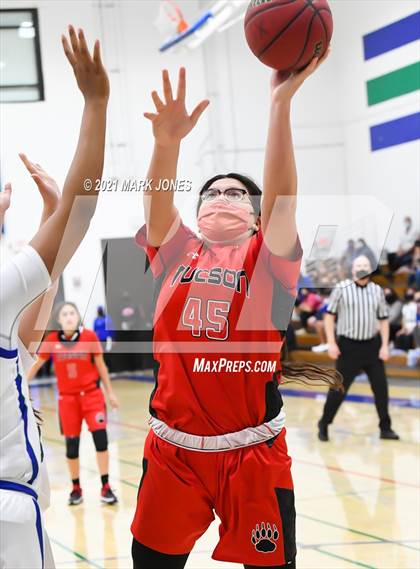 Thumbnail 2 in Tucson High Magnet School @ Xavier College Prep (AIA 6A Round 1 Playoff) photogallery.