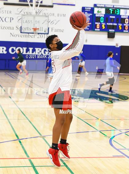 Thumbnail 1 in Tucson High Magnet School @ Xavier College Prep (AIA 6A Round 1 Playoff) photogallery.