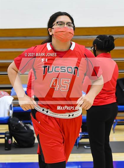 Thumbnail 2 in Tucson High Magnet School @ Xavier College Prep (AIA 6A Round 1 Playoff) photogallery.