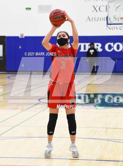 Thumbnail 2 in Tucson High Magnet School @ Xavier College Prep (AIA 6A Round 1 Playoff) photogallery.