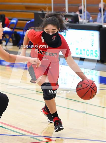 Thumbnail 3 in Tucson High Magnet School @ Xavier College Prep (AIA 6A Round 1 Playoff) photogallery.