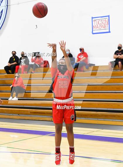 Thumbnail 3 in Tucson High Magnet School @ Xavier College Prep (AIA 6A Round 1 Playoff) photogallery.