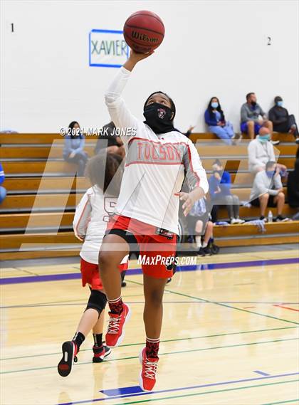Thumbnail 2 in Tucson High Magnet School @ Xavier College Prep (AIA 6A Round 1 Playoff) photogallery.