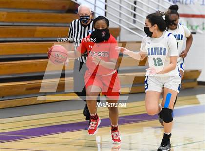 Thumbnail 1 in Tucson High Magnet School @ Xavier College Prep (AIA 6A Round 1 Playoff) photogallery.