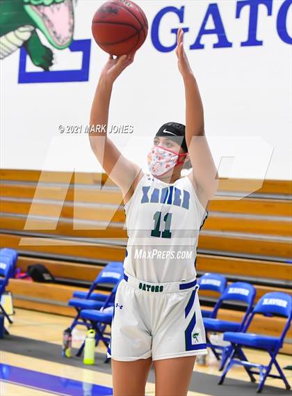 Thumbnail 3 in Tucson High Magnet School @ Xavier College Prep (AIA 6A Round 1 Playoff) photogallery.