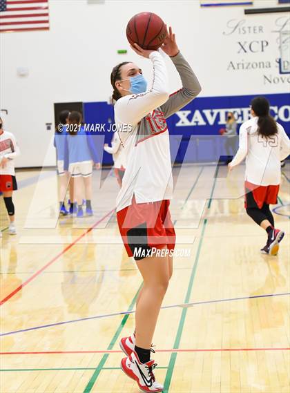 Thumbnail 1 in Tucson High Magnet School @ Xavier College Prep (AIA 6A Round 1 Playoff) photogallery.