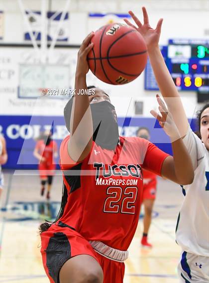 Thumbnail 1 in Tucson High Magnet School @ Xavier College Prep (AIA 6A Round 1 Playoff) photogallery.