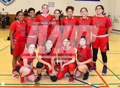 Thumbnail 2 in Tucson High Magnet School @ Xavier College Prep (AIA 6A Round 1 Playoff) photogallery.