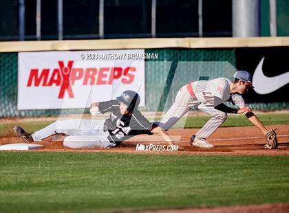 Thumbnail 2 in Valley Christian vs. Woodland Christian (CIF SJS D7 Final) photogallery.