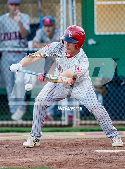 Thumbnail 2 in Valley Christian vs. Woodland Christian (CIF SJS D7 Final) photogallery.