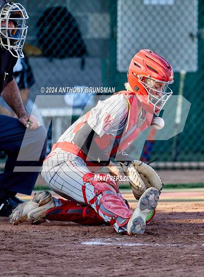Thumbnail 2 in Valley Christian vs. Woodland Christian (CIF SJS D7 Final) photogallery.