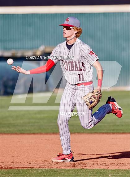 Thumbnail 2 in Valley Christian vs. Woodland Christian (CIF SJS D7 Final) photogallery.
