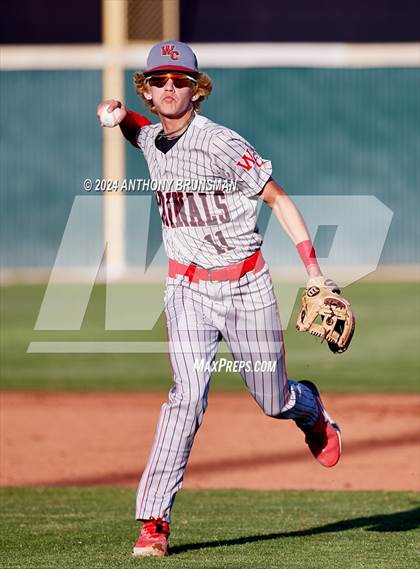 Thumbnail 2 in Valley Christian vs. Woodland Christian (CIF SJS D7 Final) photogallery.
