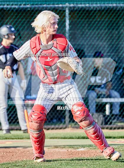 Thumbnail 3 in Valley Christian vs. Woodland Christian (CIF SJS D7 Final) photogallery.