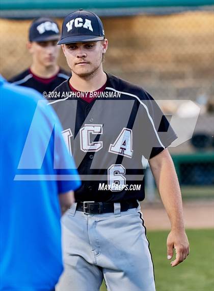 Thumbnail 3 in Valley Christian vs. Woodland Christian (CIF SJS D7 Final) photogallery.