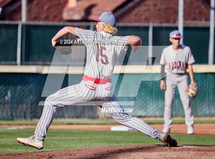 Thumbnail 3 in Valley Christian vs. Woodland Christian (CIF SJS D7 Final) photogallery.