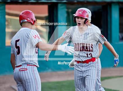 Thumbnail 2 in Valley Christian vs. Woodland Christian (CIF SJS D7 Final) photogallery.