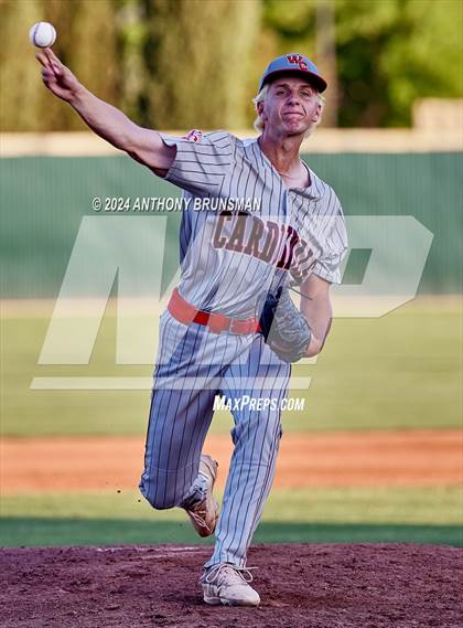 Thumbnail 3 in Valley Christian vs. Woodland Christian (CIF SJS D7 Final) photogallery.
