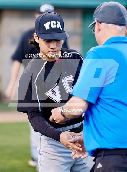 Thumbnail 2 in Valley Christian vs. Woodland Christian (CIF SJS D7 Final) photogallery.