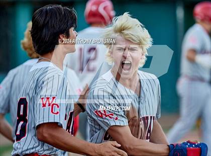 Thumbnail 3 in Valley Christian vs. Woodland Christian (CIF SJS D7 Final) photogallery.