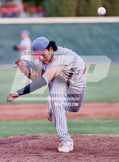 Thumbnail 2 in Valley Christian vs. Woodland Christian (CIF SJS D7 Final) photogallery.
