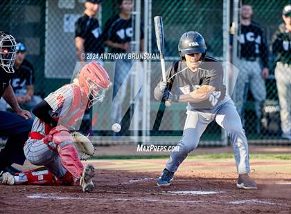 Thumbnail 3 in Valley Christian vs. Woodland Christian (CIF SJS D7 Final) photogallery.