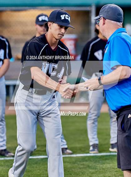 Thumbnail 2 in Valley Christian vs. Woodland Christian (CIF SJS D7 Final) photogallery.