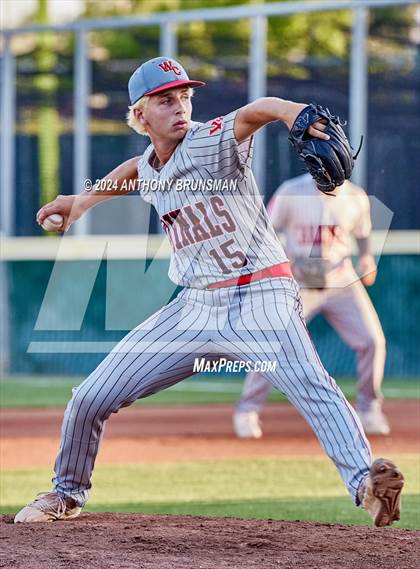 Thumbnail 3 in Valley Christian vs. Woodland Christian (CIF SJS D7 Final) photogallery.