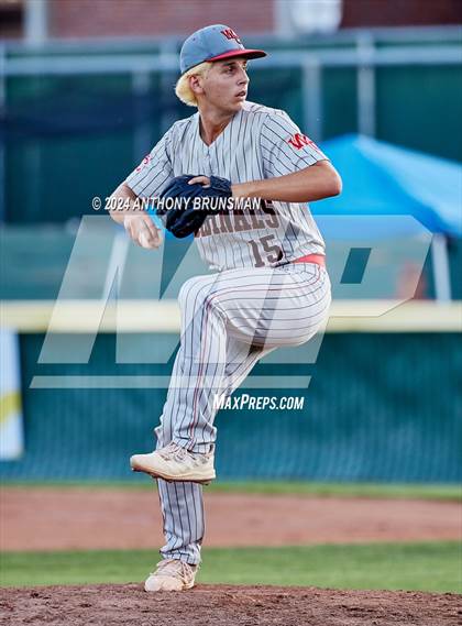 Thumbnail 3 in Valley Christian vs. Woodland Christian (CIF SJS D7 Final) photogallery.