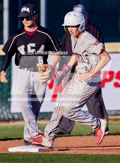 Thumbnail 2 in Valley Christian vs. Woodland Christian (CIF SJS D7 Final) photogallery.