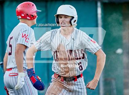 Thumbnail 2 in Valley Christian vs. Woodland Christian (CIF SJS D7 Final) photogallery.