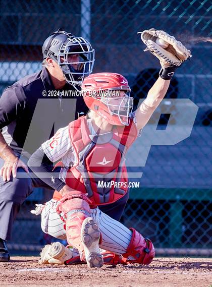 Thumbnail 3 in Valley Christian vs. Woodland Christian (CIF SJS D7 Final) photogallery.