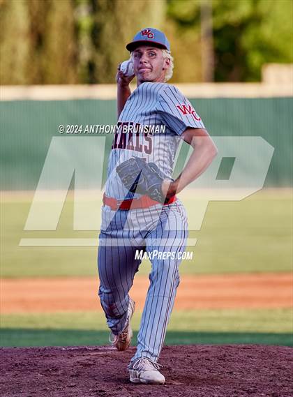 Thumbnail 2 in Valley Christian vs. Woodland Christian (CIF SJS D7 Final) photogallery.
