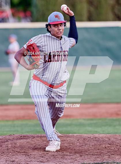 Thumbnail 3 in Valley Christian vs. Woodland Christian (CIF SJS D7 Final) photogallery.